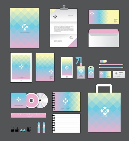 产品vi矢量设计样板